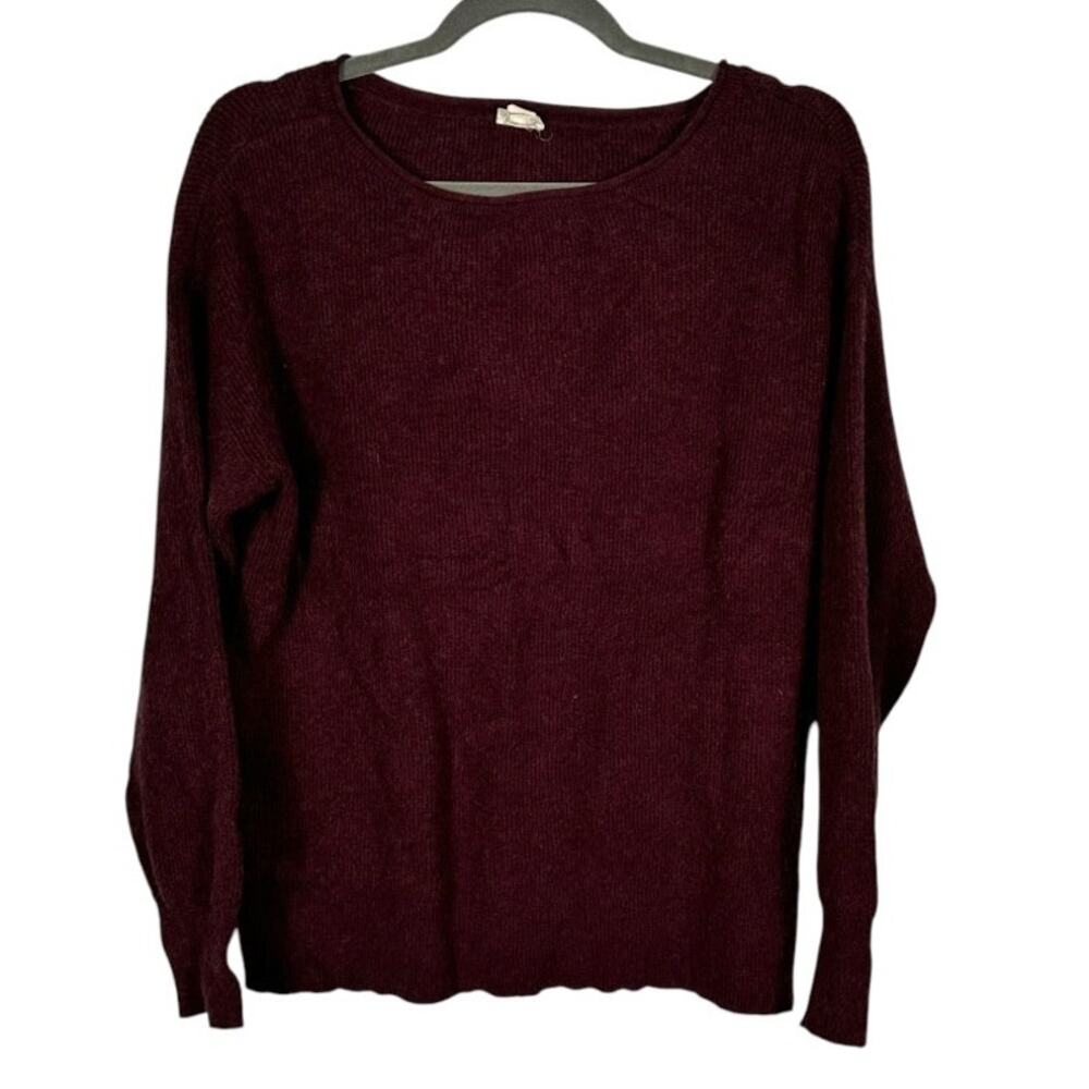 Garage Burgundy Sweater Small